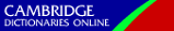 Cambridge Dictionaries Online